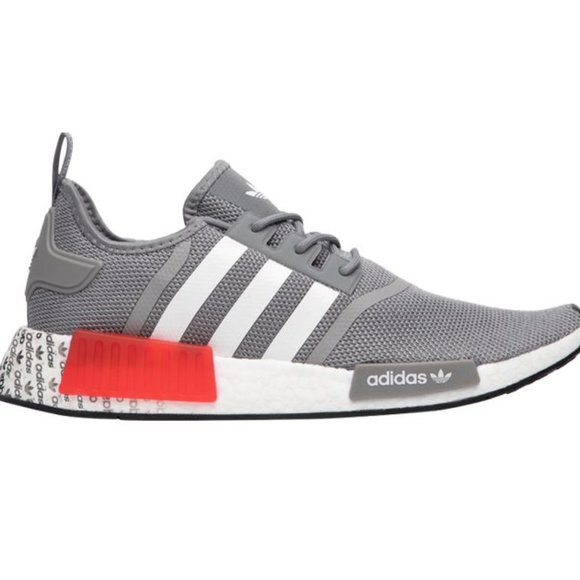 Adidas NMD_R1 'Grey Vivid Red' GY4874 Running Jogging Gym Training